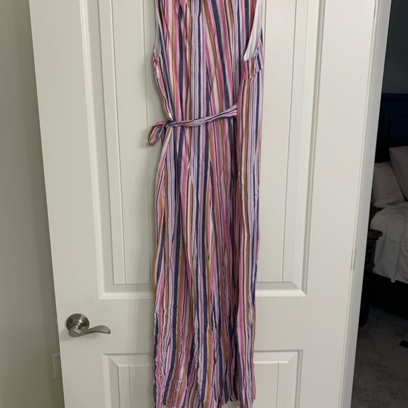 Striped jumpsuit - Picture 3 of 4